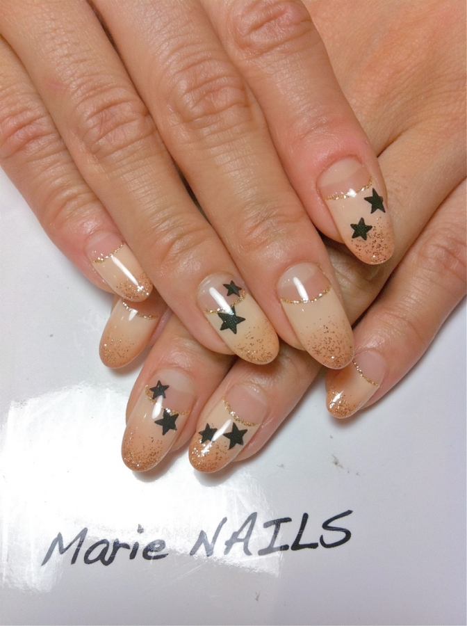 Nail Art Designs with Stars