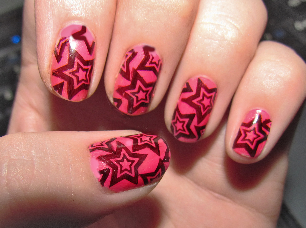 Nail Designs with Stars