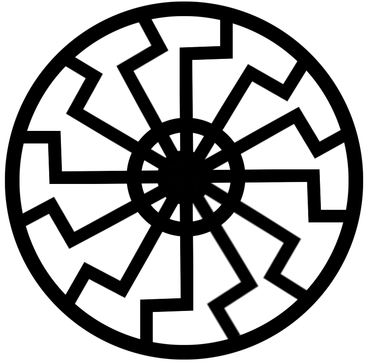 Nazi Black Sun Symbol