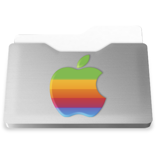 Old Mac Apple Icon