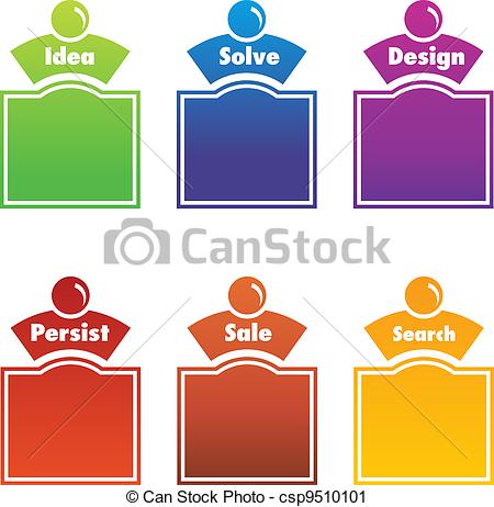 People Infographic Clip Art