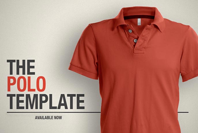 11 Polo Shirt Template PSD Images