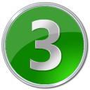 15 Green Circle Number Icon Images