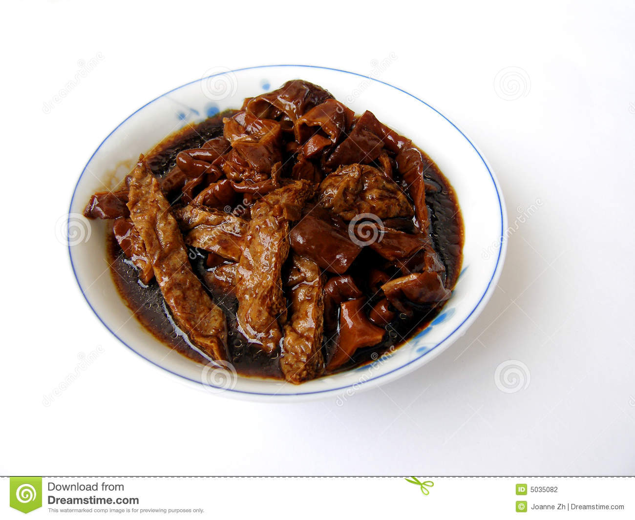 Pig Intestines Food Pig Intestines Food