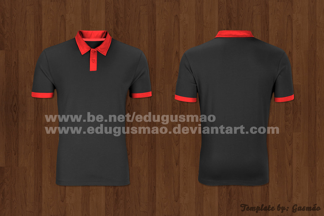 Polo Shirt Template Photoshop