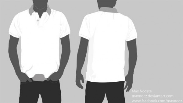 Polo Shirt Template