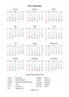 Printable Yearly Calendars with Holidays Printable Yearly Calendars with Holidays