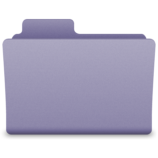 Purple Folder Icon