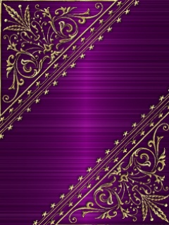 Purple Green and Gold Background