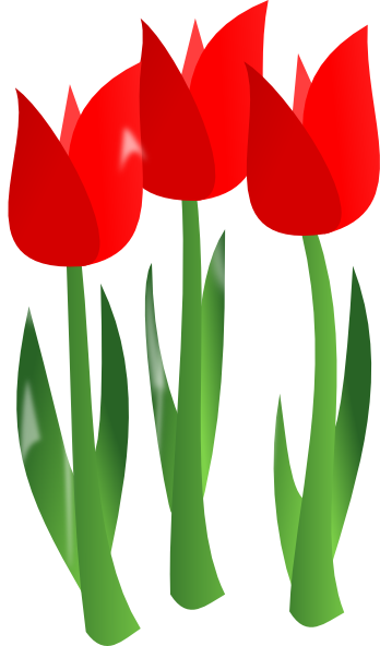 Red Tulips Clip Art Red Tulips Clip Art