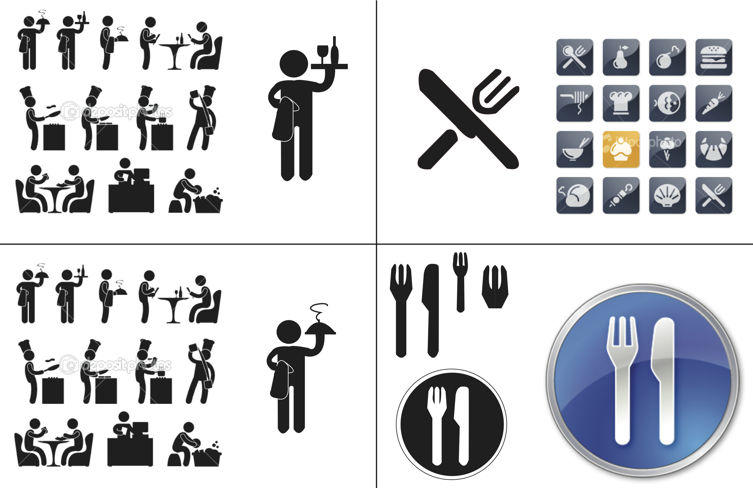 13 Restaurant Location Icon Images