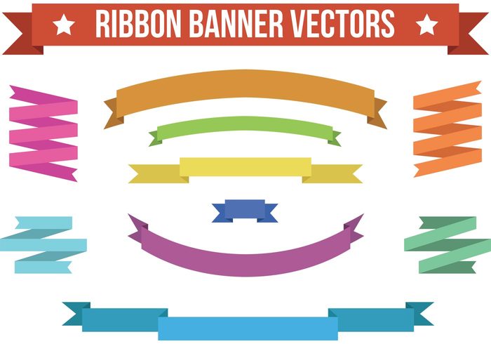 Ribbon Banner Vector