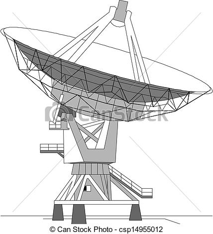 Satellite Vector Drawings