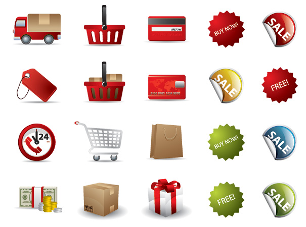 Shopping Cart Icon Vector Free