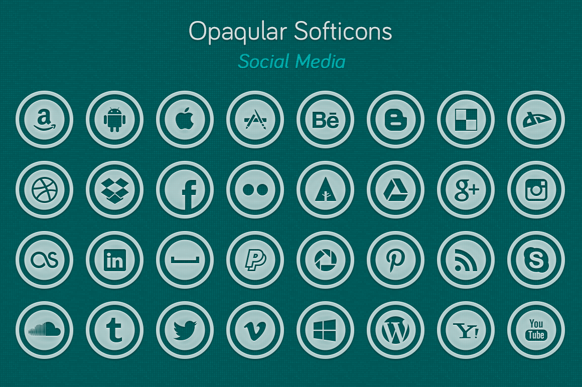 Social Media Icons Circle Social Media Icons Circle