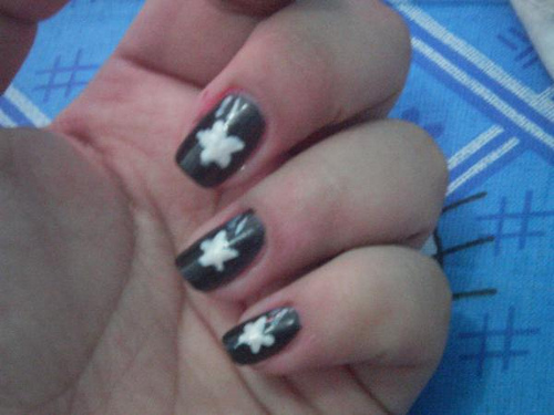 Stars Nail Art Design