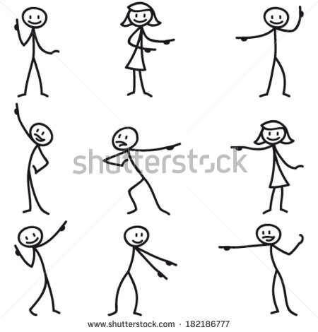 Stick Figure Man Vector