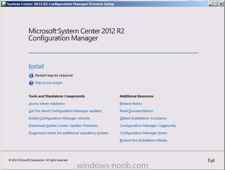 System Center Configuration Manager 2012 R2