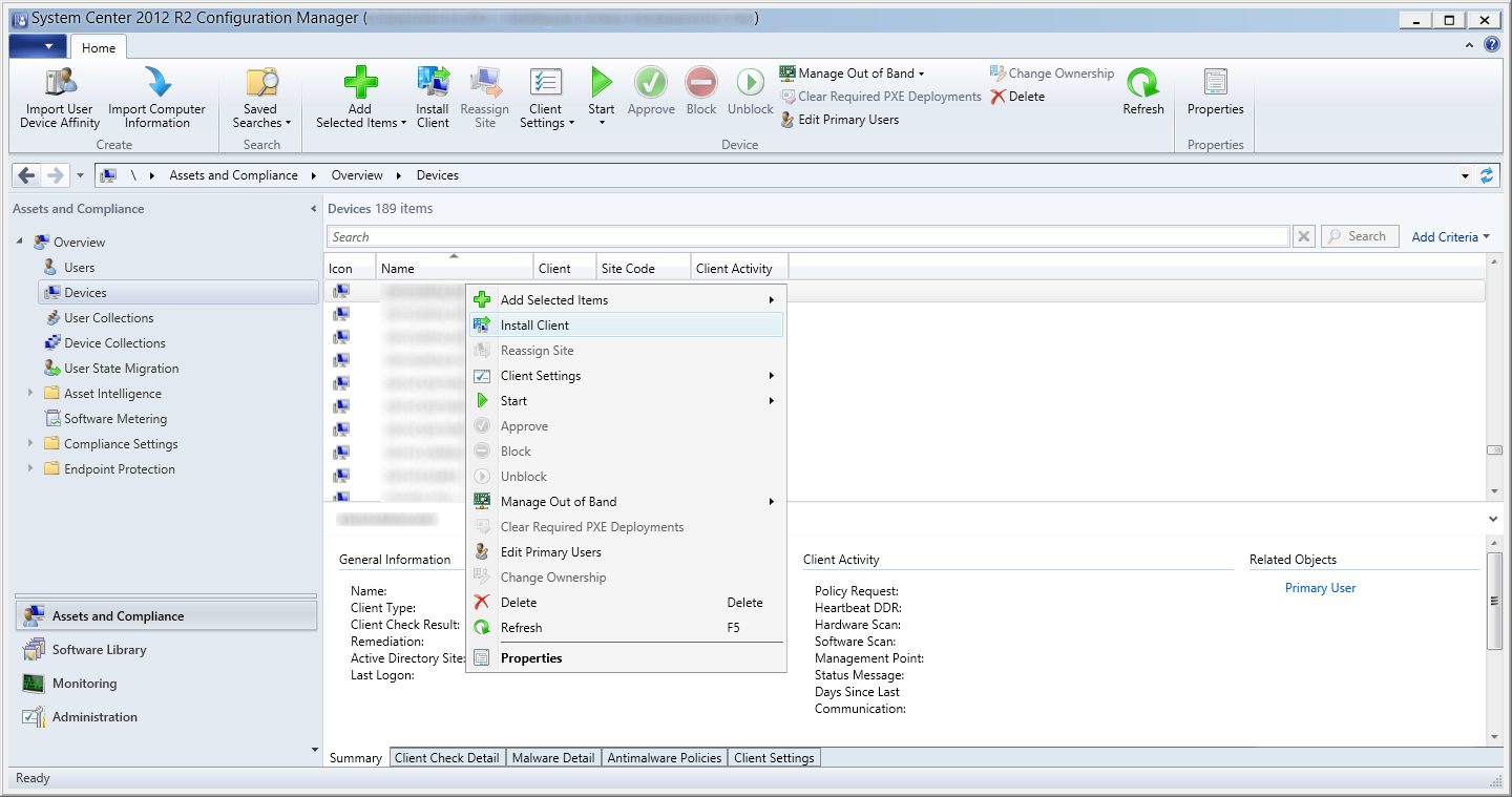 System Center Configuration Manager 2012 R2