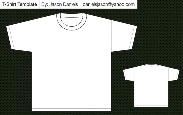 Tee Shirt Template Illustrator Tee Shirt Template Illustrator