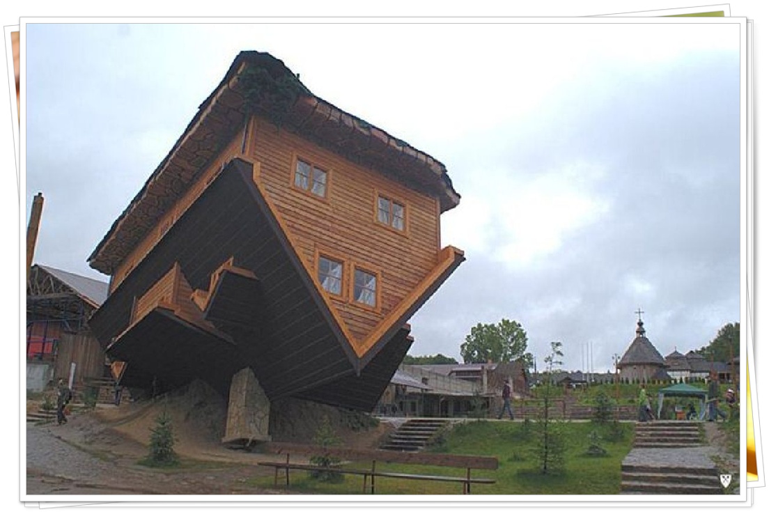 Upside Down House Poland