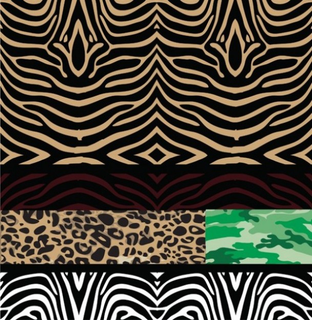 Vector Animals Free Pattern Vector Animals Free Pattern