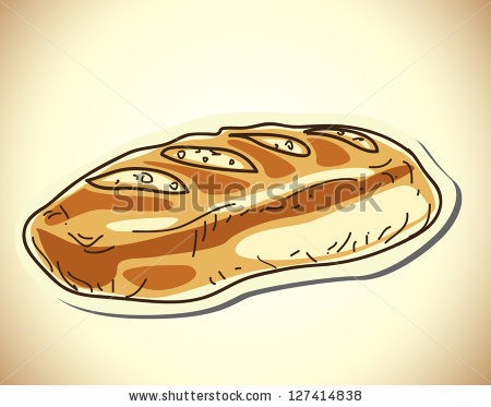 Vector Loaf of Bread Icon