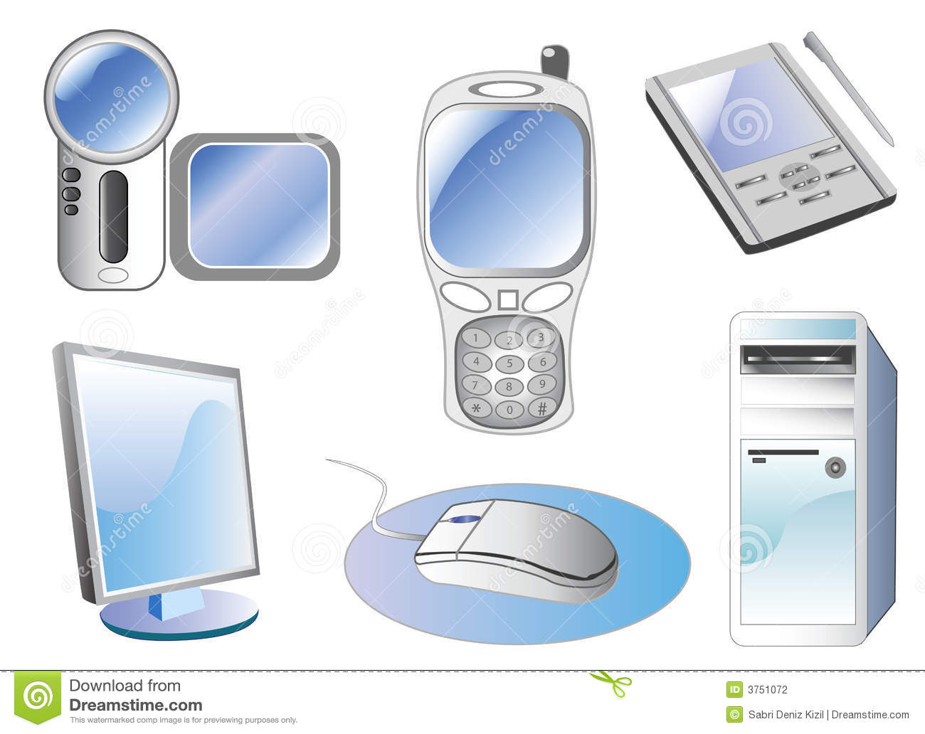 Vector Technology Icons Vector Technology Icons