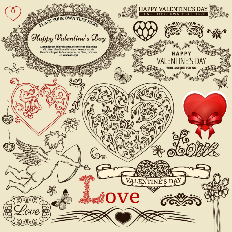 Vintage Valentine 'Free Download' Vintage Valentine 'Free Download'