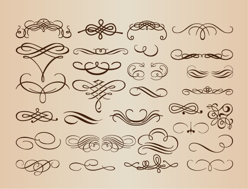 Vintage Vector Design Elements