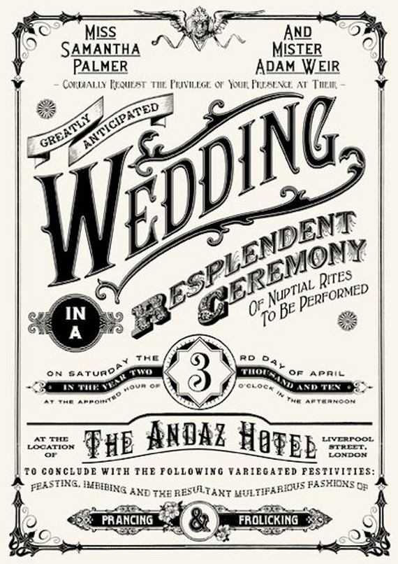 Vintage Wedding Invitations