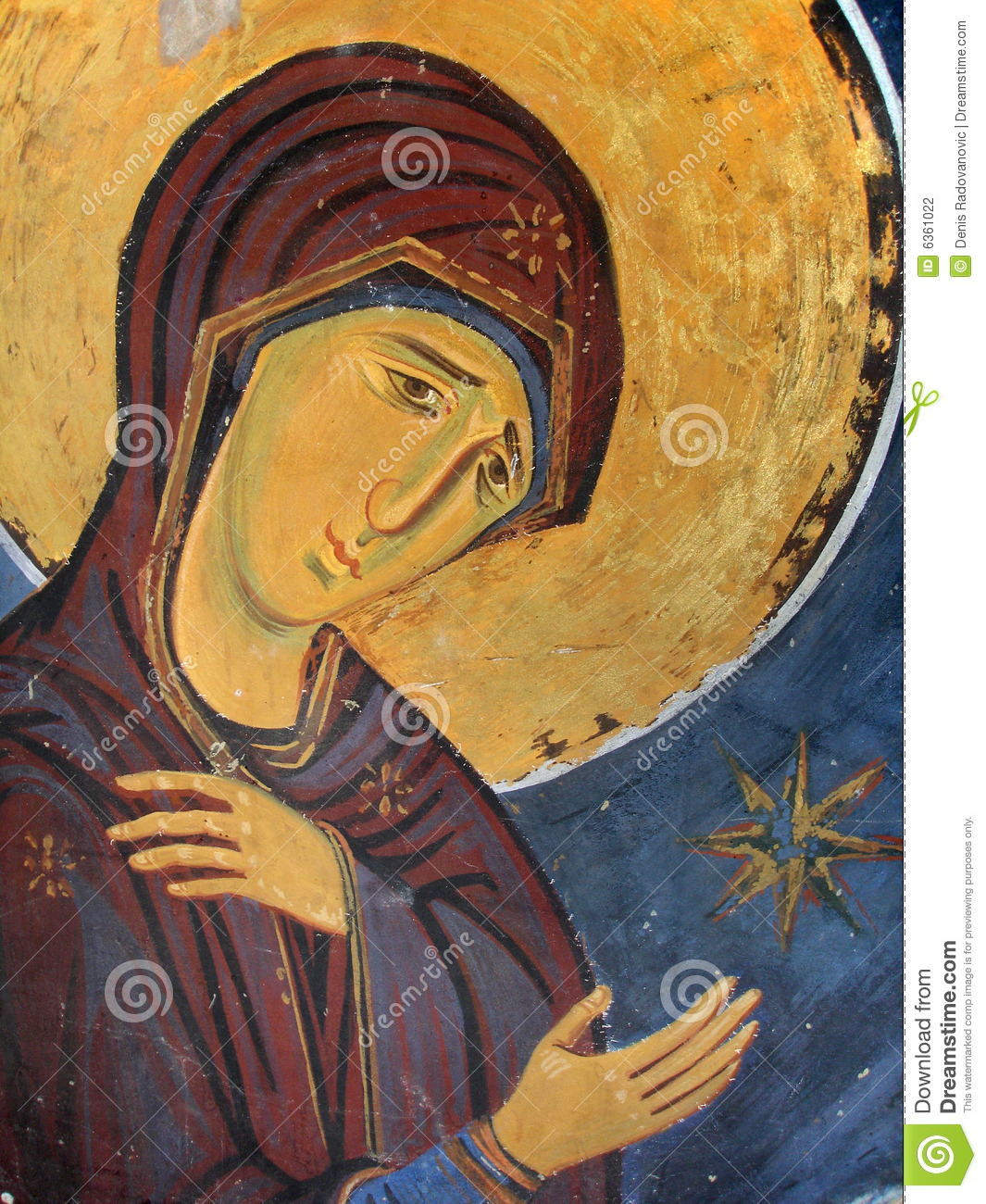 Virgin Mary Icon