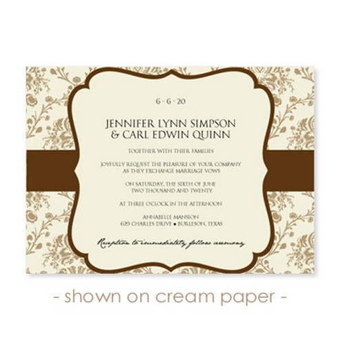 Wedding Invitation Cards Designs Templates