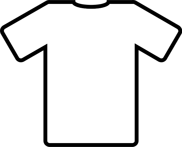 White T-Shirt Clip Art