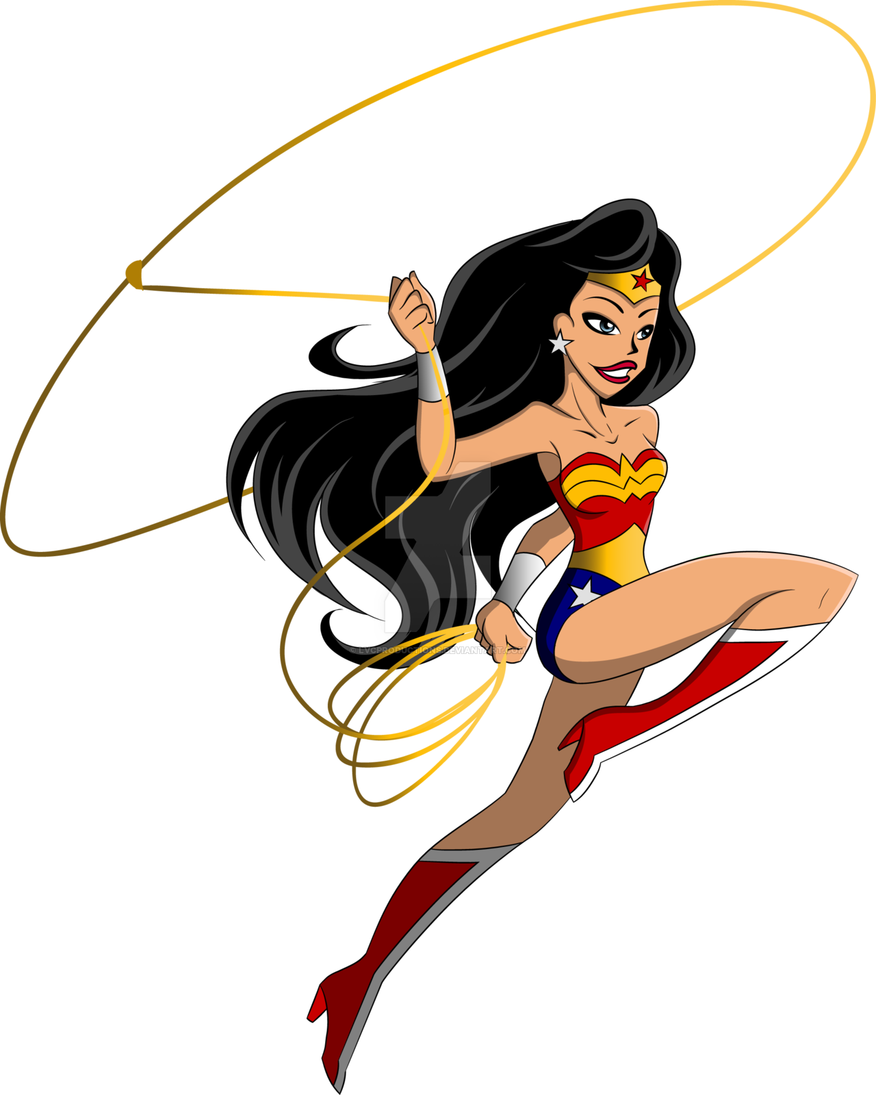 Wonder Woman Vector Art