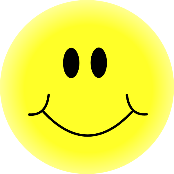 Yellow Smiley Face Clip Art
