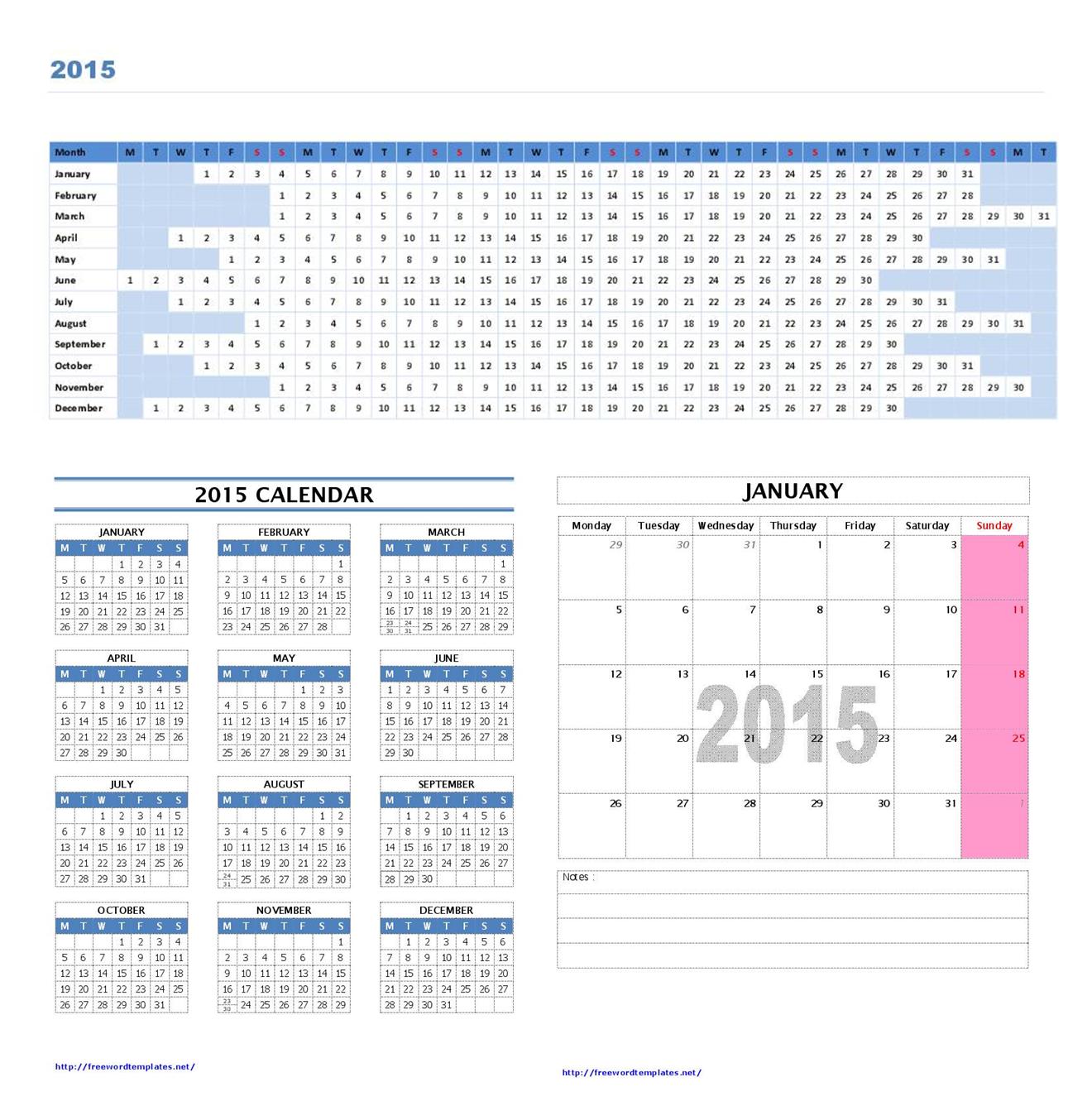 Ppt Calendar Template 2015 from www.newdesignfile.com