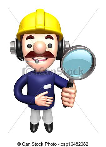 3D Construction Site Clip Art