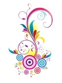 Abstract Colorful Swirl Designs Abstract Colorful Swirl Designs