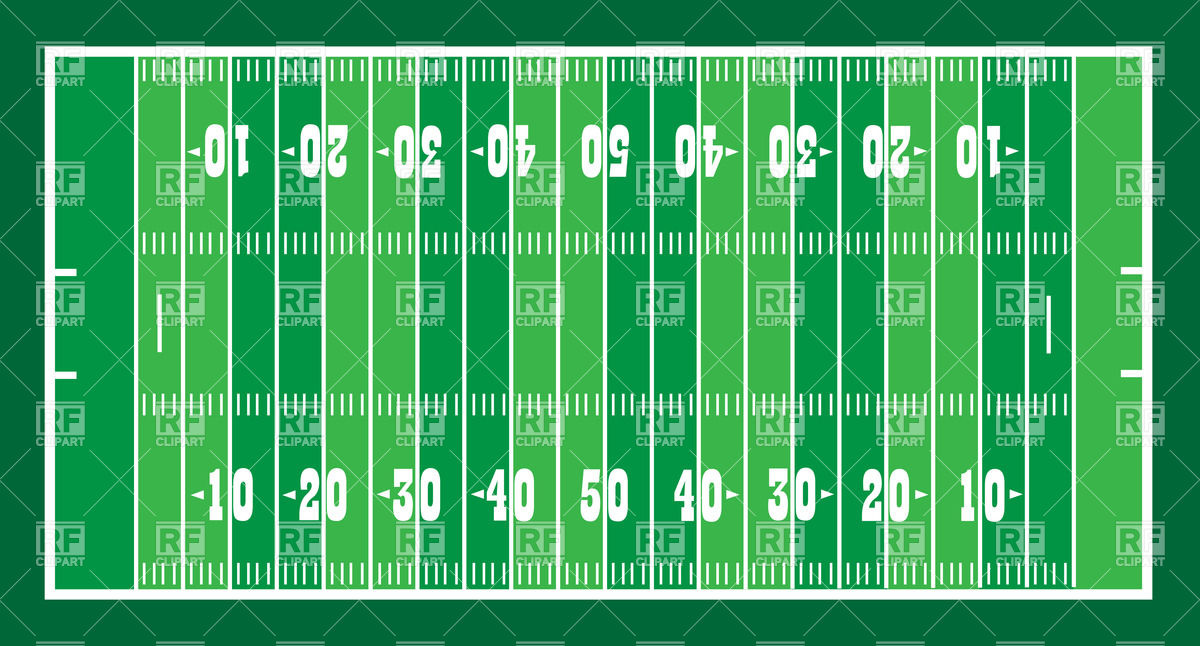 American Football Field Clip Art