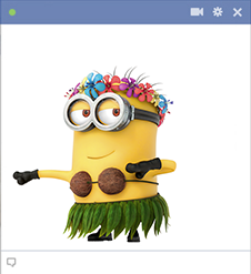 Animated Dancing Minion Emoticon