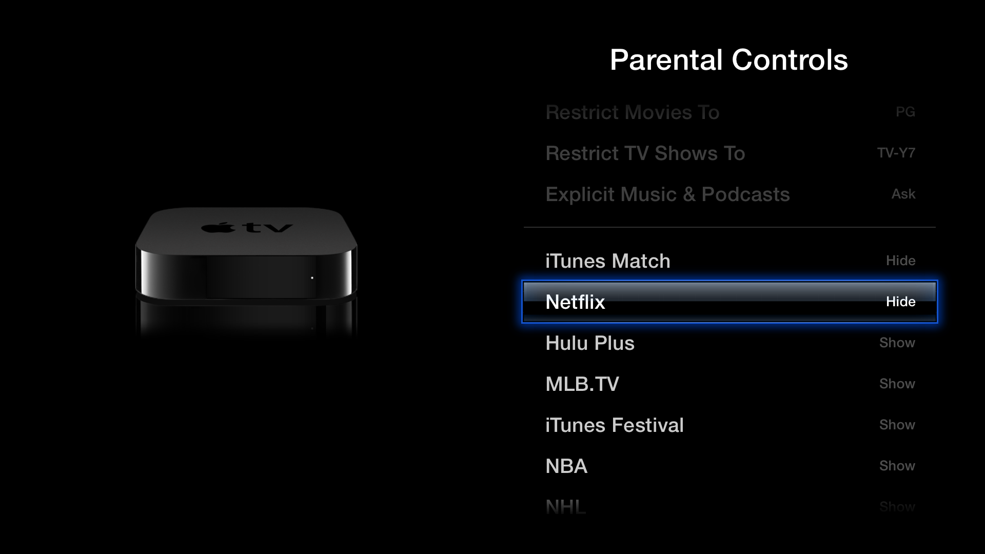 Apple TV Icon