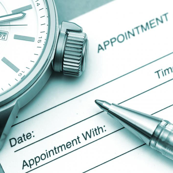 Appointment Time Appointment Time