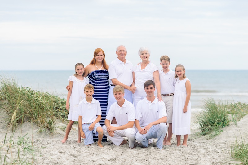 Beach Family Portrait Poses
