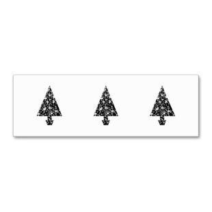 Black and White Christmas Card Templates