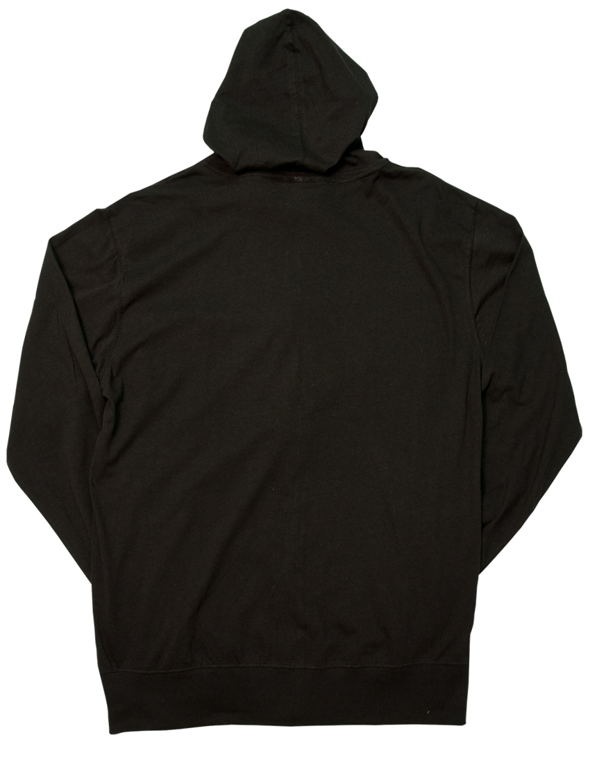 Black Hoodie Template Front and Back
