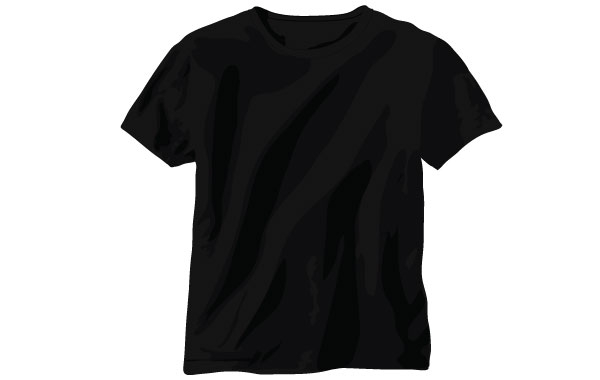 20 Vector Pocket T-Shirt Black Images