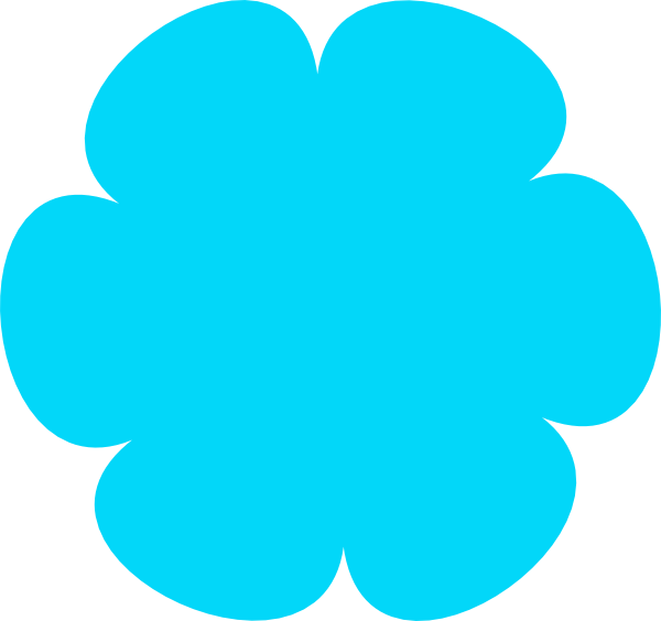 Blue Flower Clip Art Blue Flower Clip Art