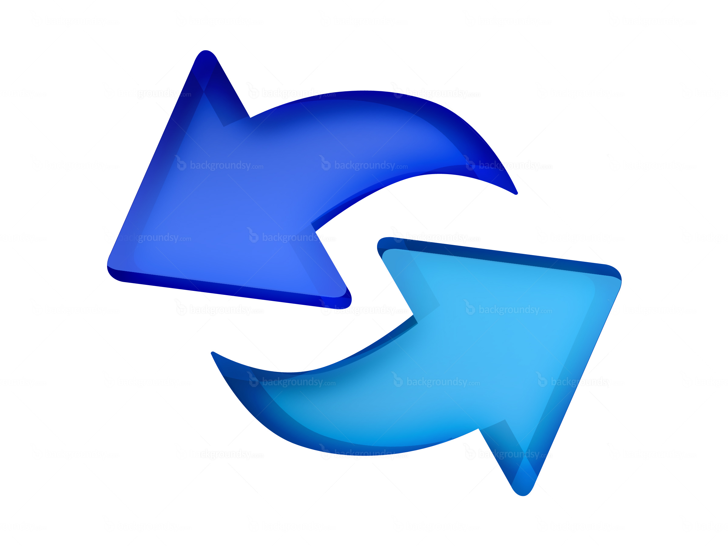 Blue Refresh Icon Blue Refresh Icon