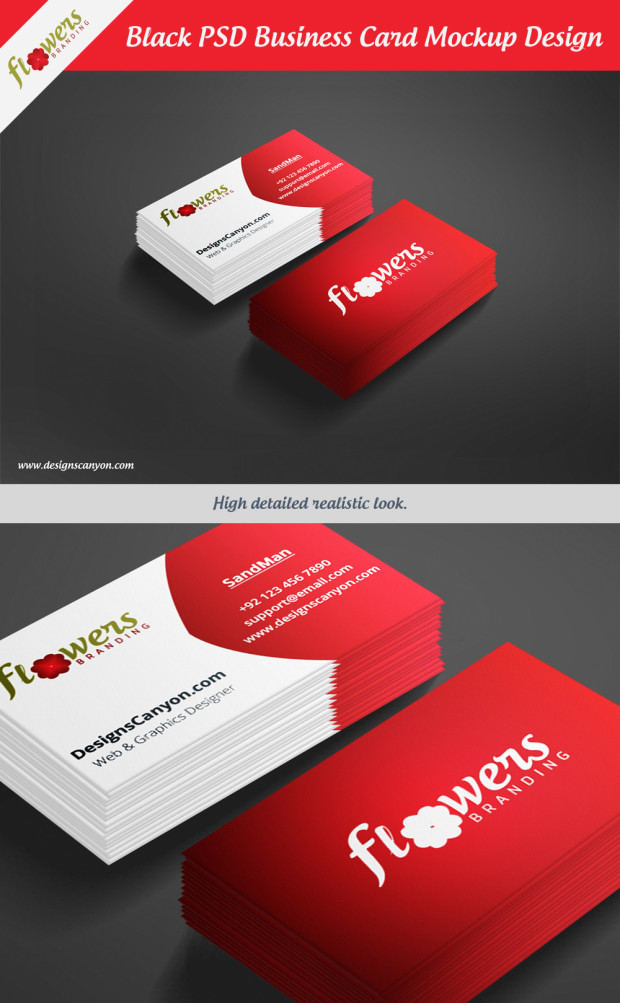 Business Card Design PSD